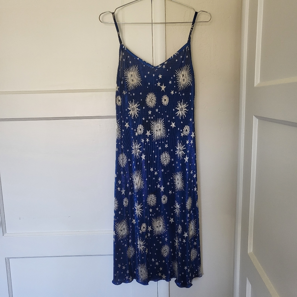 Whimsigoth vintage 90s celestial dress